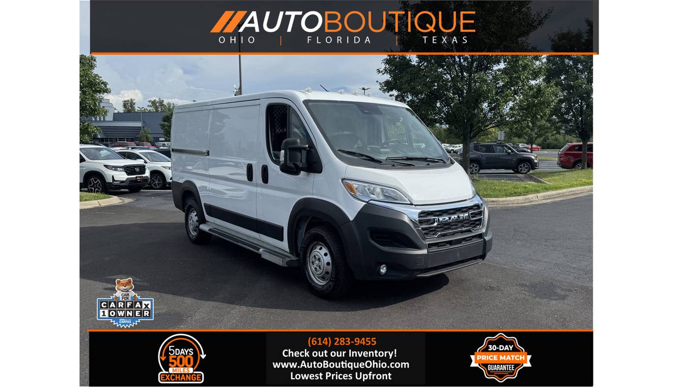 2023 Ram ProMaster Cargo Van 2500 — Cargo Van — 22,560 mi — Columbus, OH