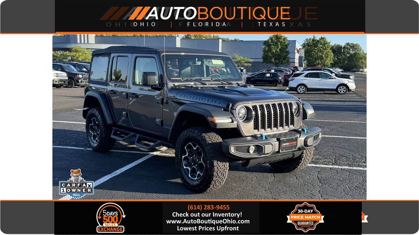 2023 Jeep Wrangler Rubicon 4xe — SUV — 29,363 mi — Columbus, OH