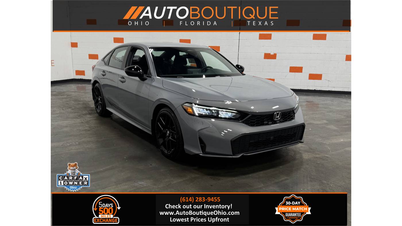 2025 Honda Civic Sport — Sedan — 4,724 mi — Columbus, OH