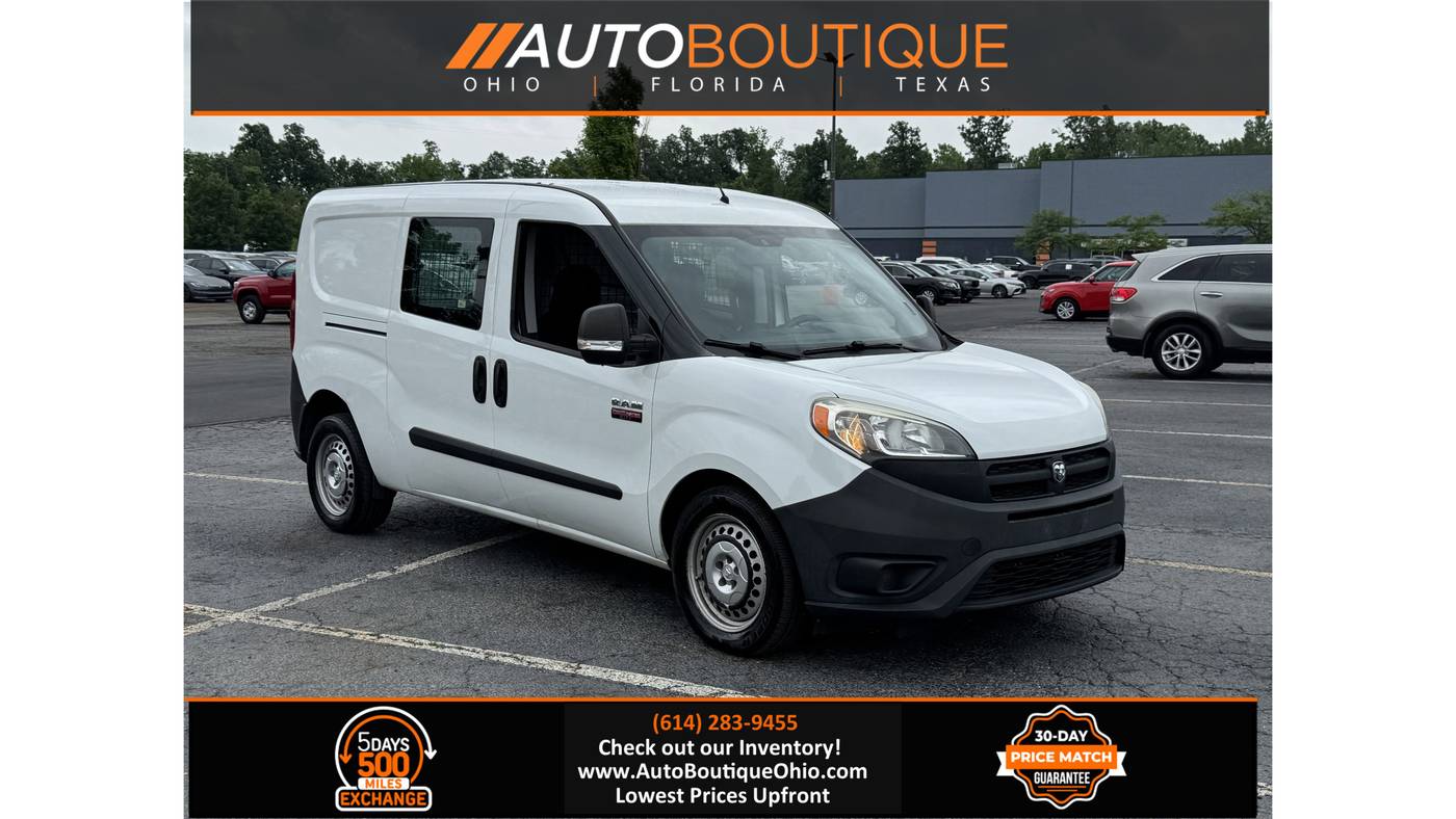 2017 Ram ProMaster City Cargo Van Tradesman — Cargo Van — 68,173 mi — Columbus, OH