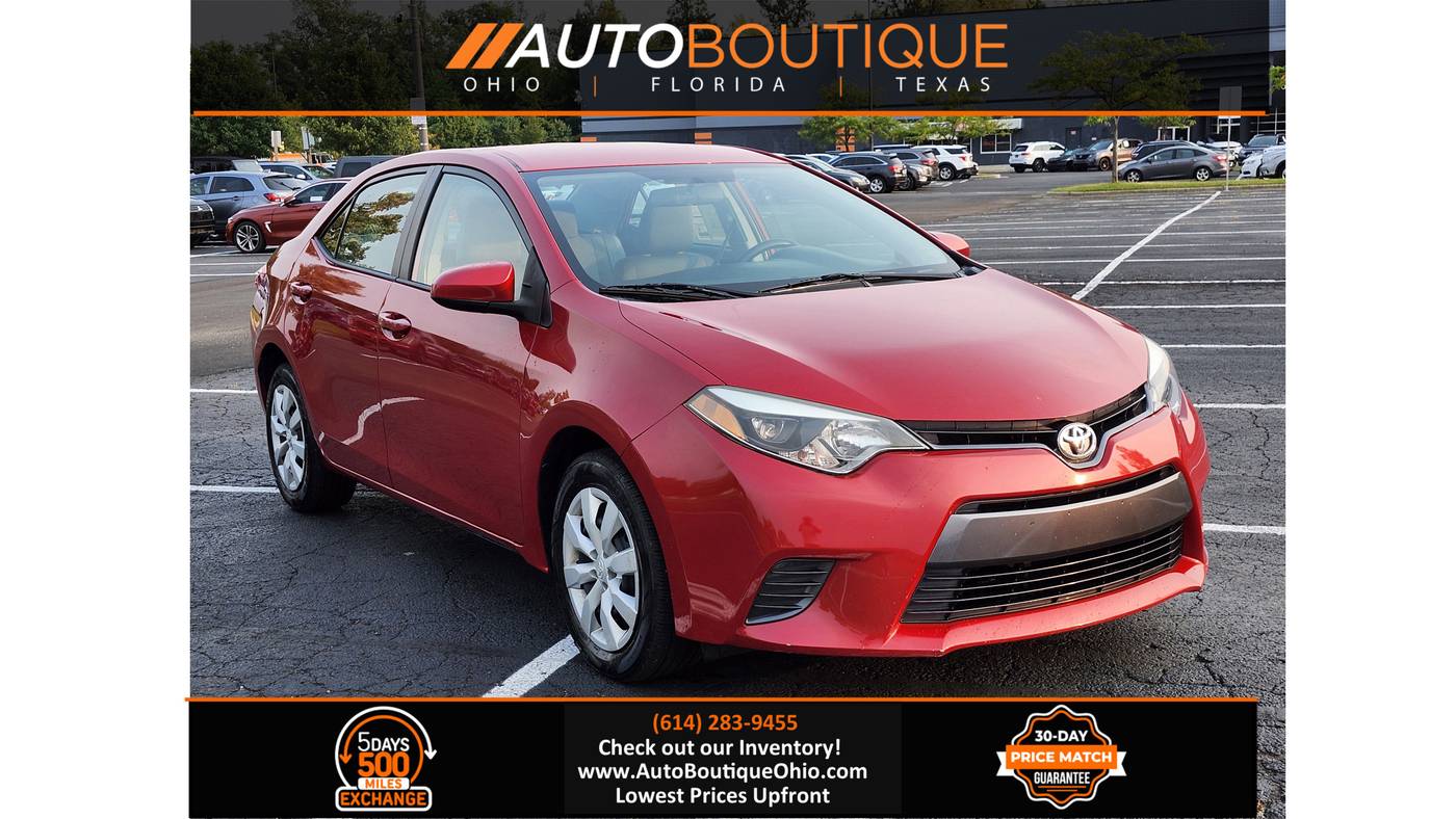 2015 Toyota Corolla LE — Sedan — 106,639 mi — Columbus, OH