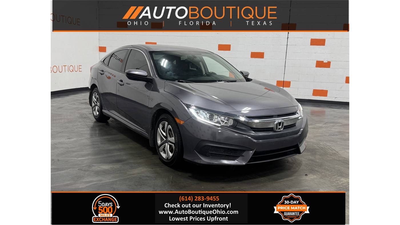 2017 Honda Civic LX — Sedan — 131,543 mi — Columbus, OH