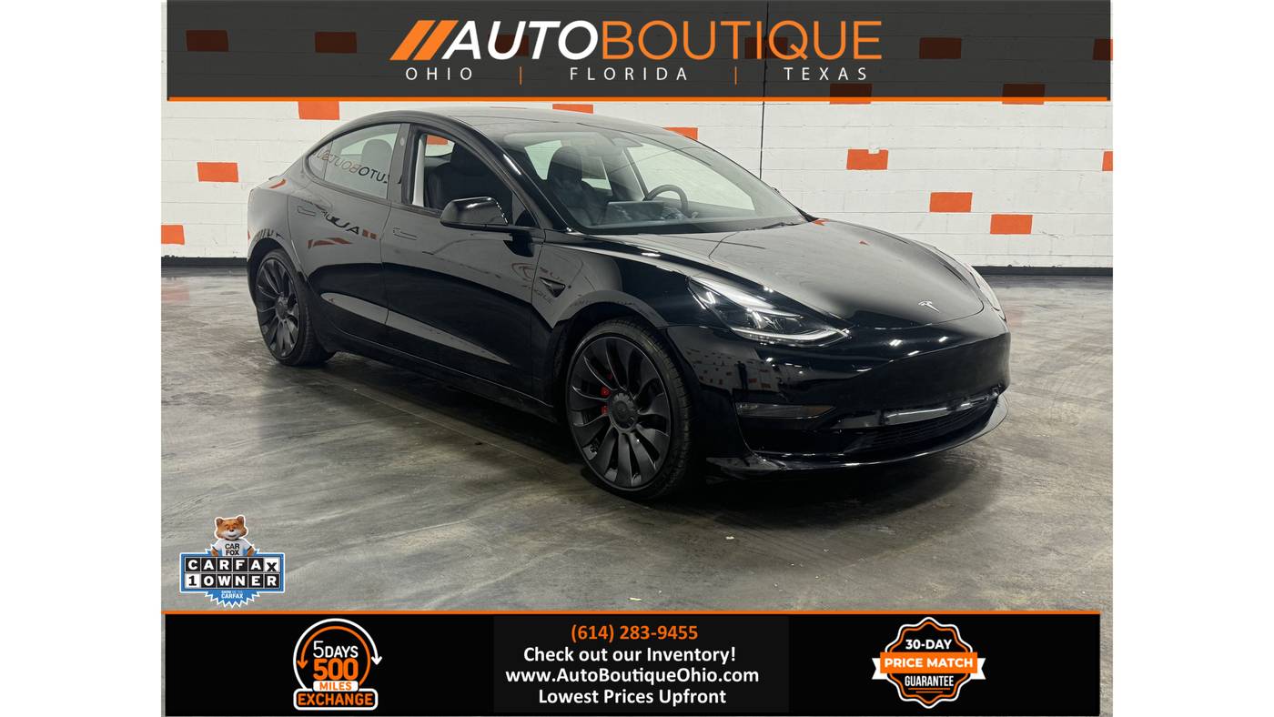 2023 Tesla Model 3 Performance — Sedan — 58,308 mi — Columbus, OH
