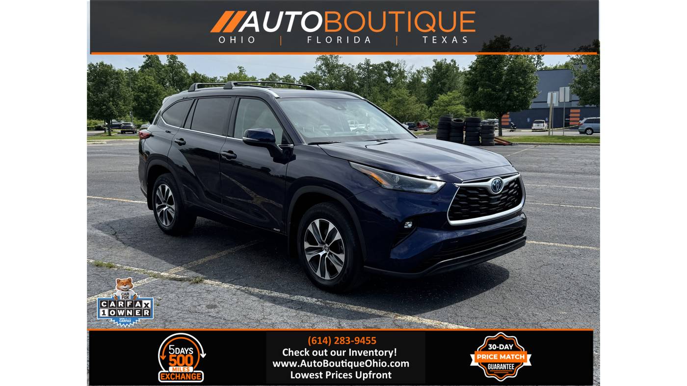 2022 Toyota Highlander Hybrid XLE — SUV — 36,931 mi — Columbus, OH