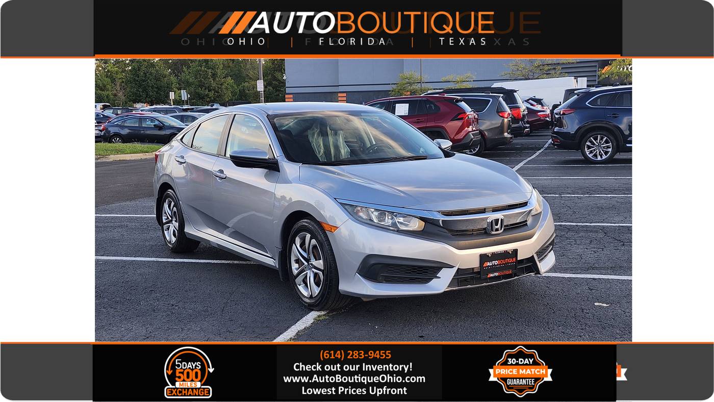 2016 Honda Civic LX — Sedan — 77,790 mi — Columbus, OH