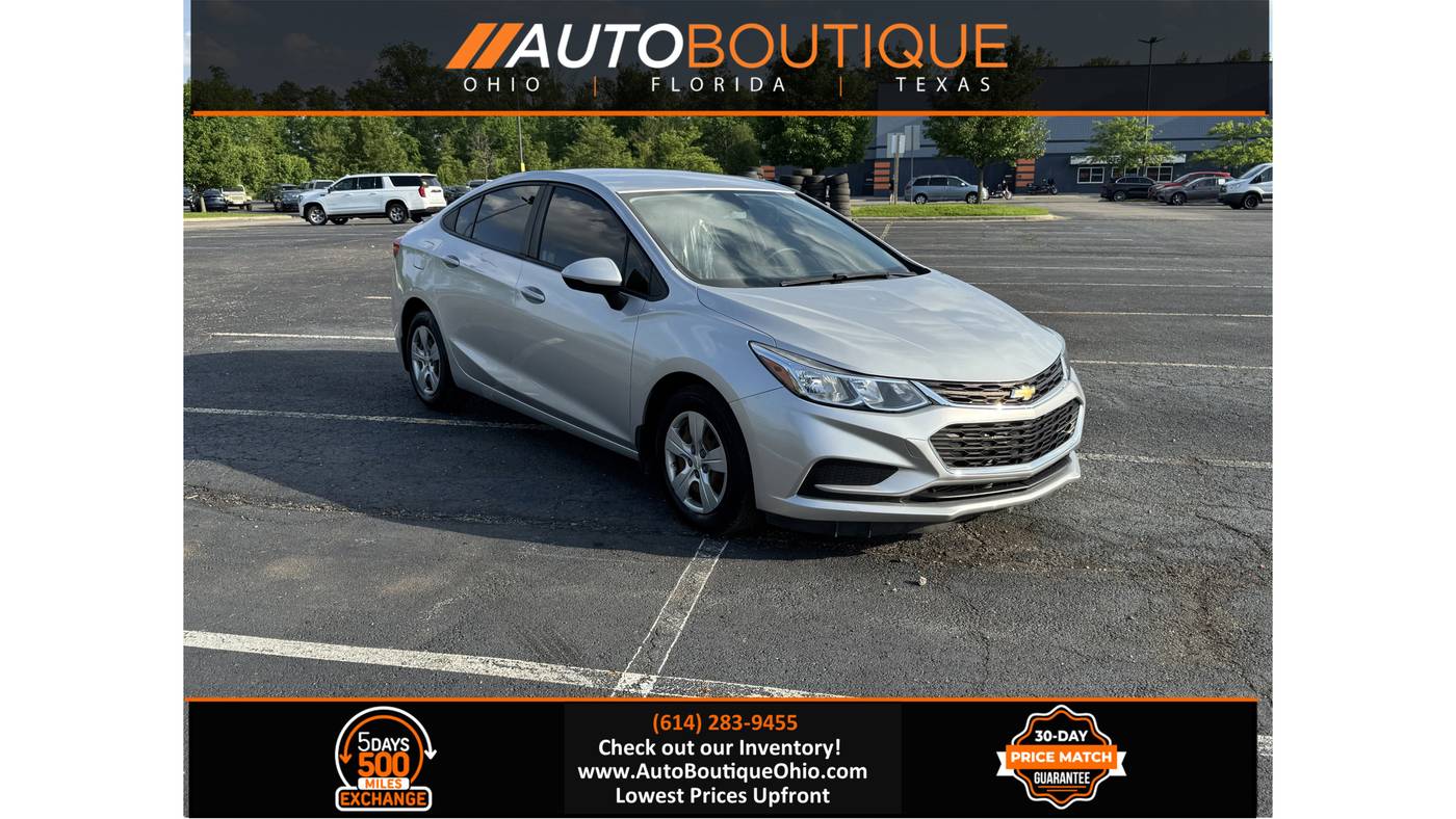 2017 Chevrolet Cruze LS — Sedan — 59,727 mi — Columbus, OH