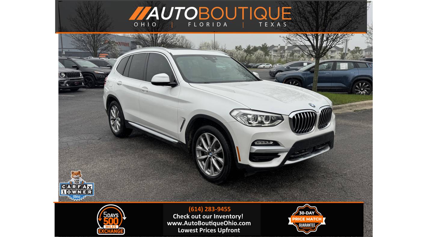 2019 BMW X3 30i — SUV — 101,385 mi — Columbus, OH