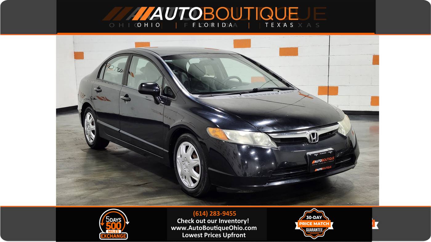 2008 Honda Civic LX — Sedan — 110,173 mi — Columbus, OH