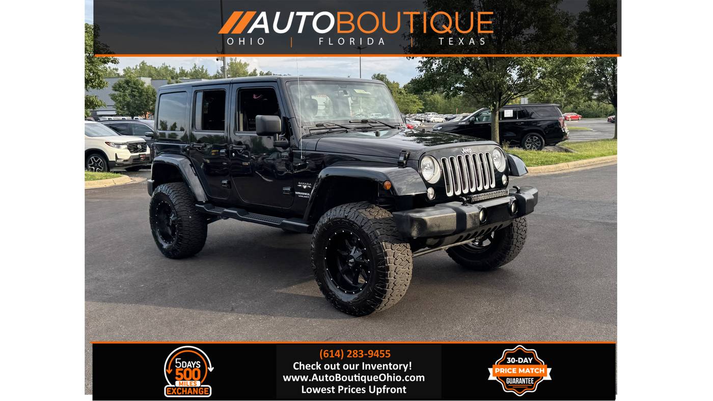 2017 Jeep Wrangler Sahara — SUV — 99,764 mi — Columbus, OH