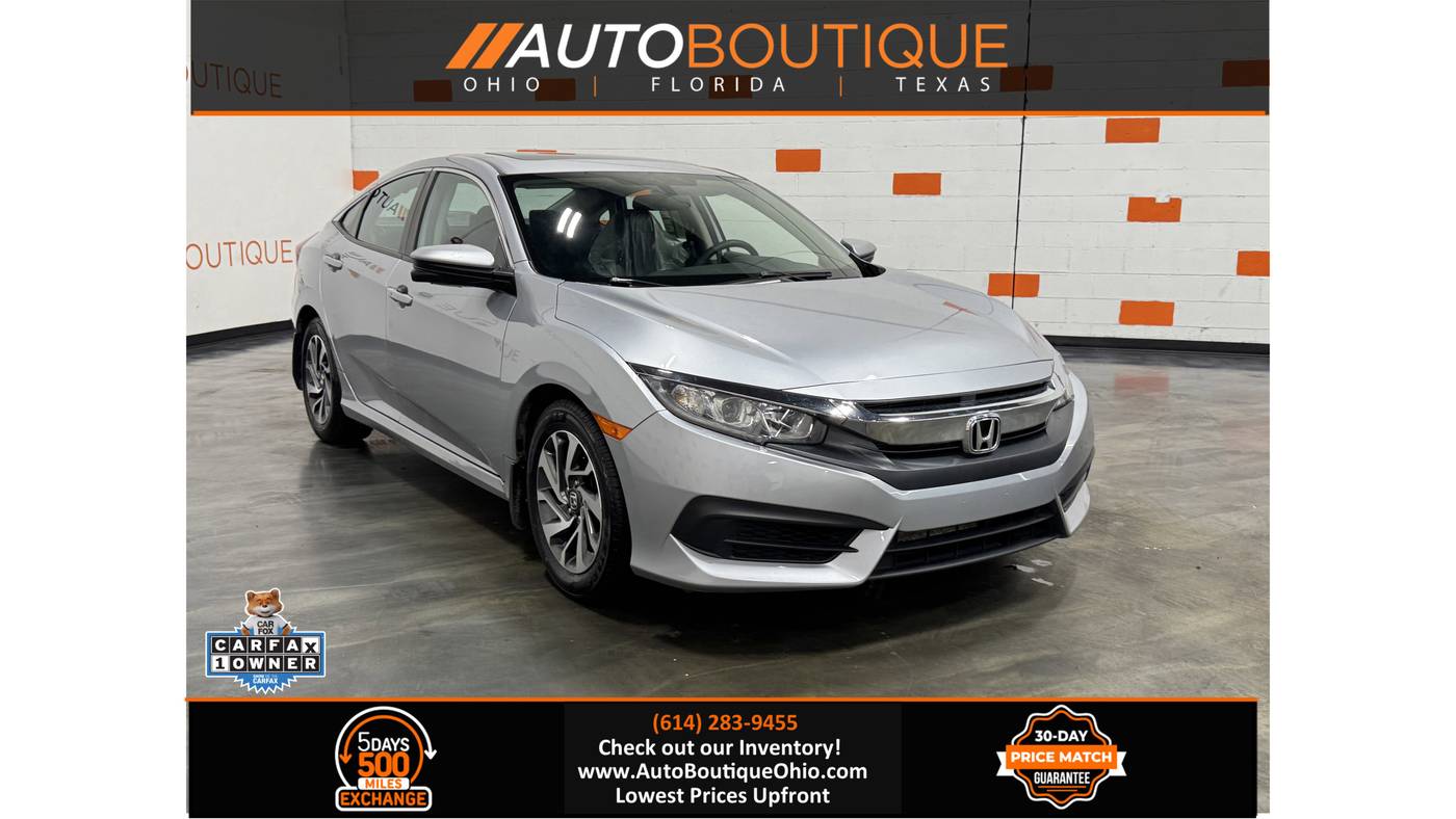 2018 Honda Civic EX — Sedan — 85,863 mi — Columbus, OH