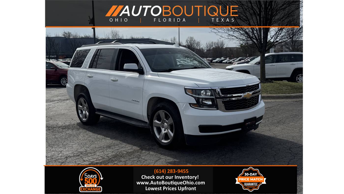 2017 Chevrolet Tahoe LT — SUV — 136,815 mi — Columbus, OH