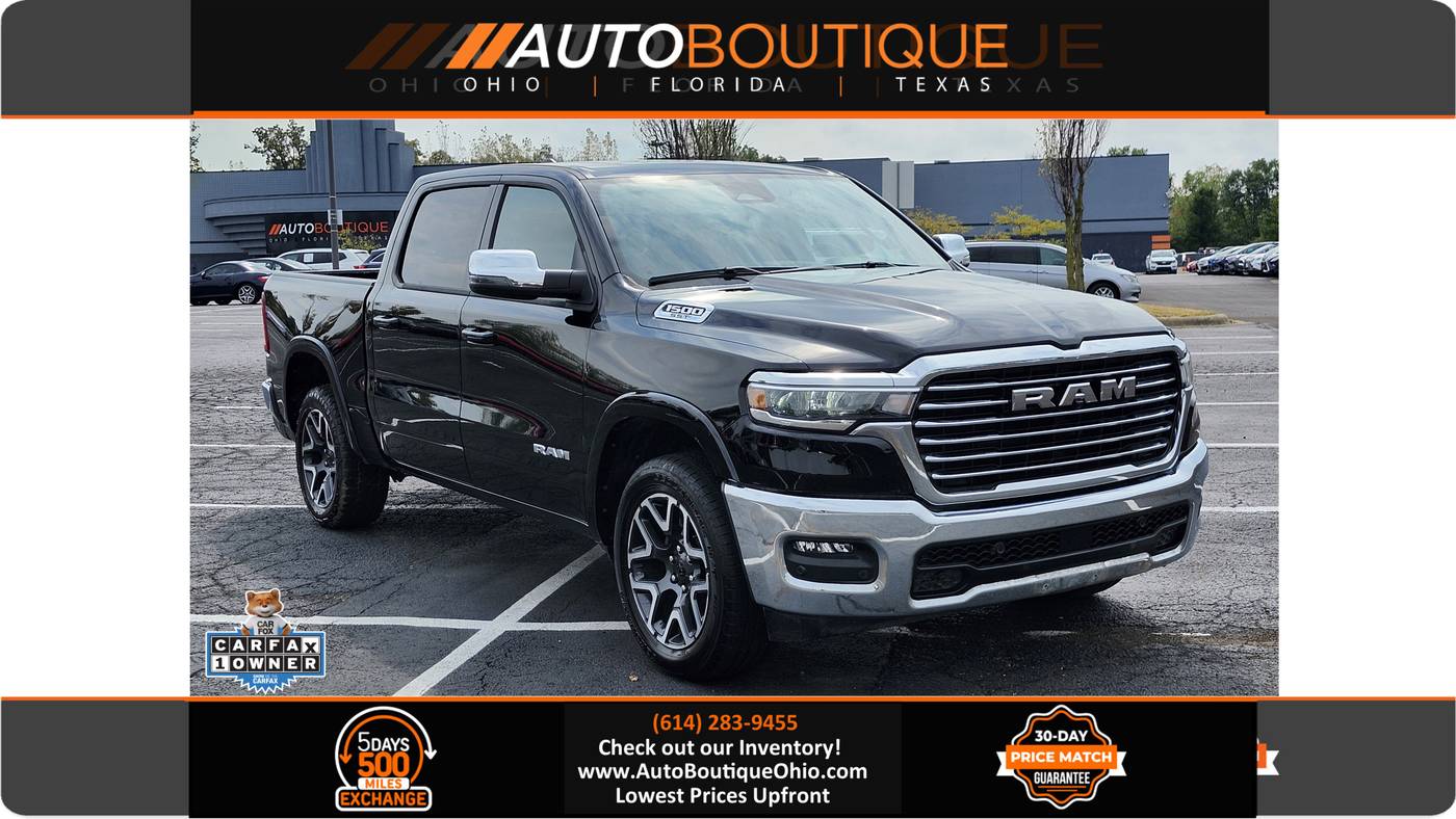 2025 Ram 1500 Laramie — Pickup Truck — 60,524 mi — Columbus, OH