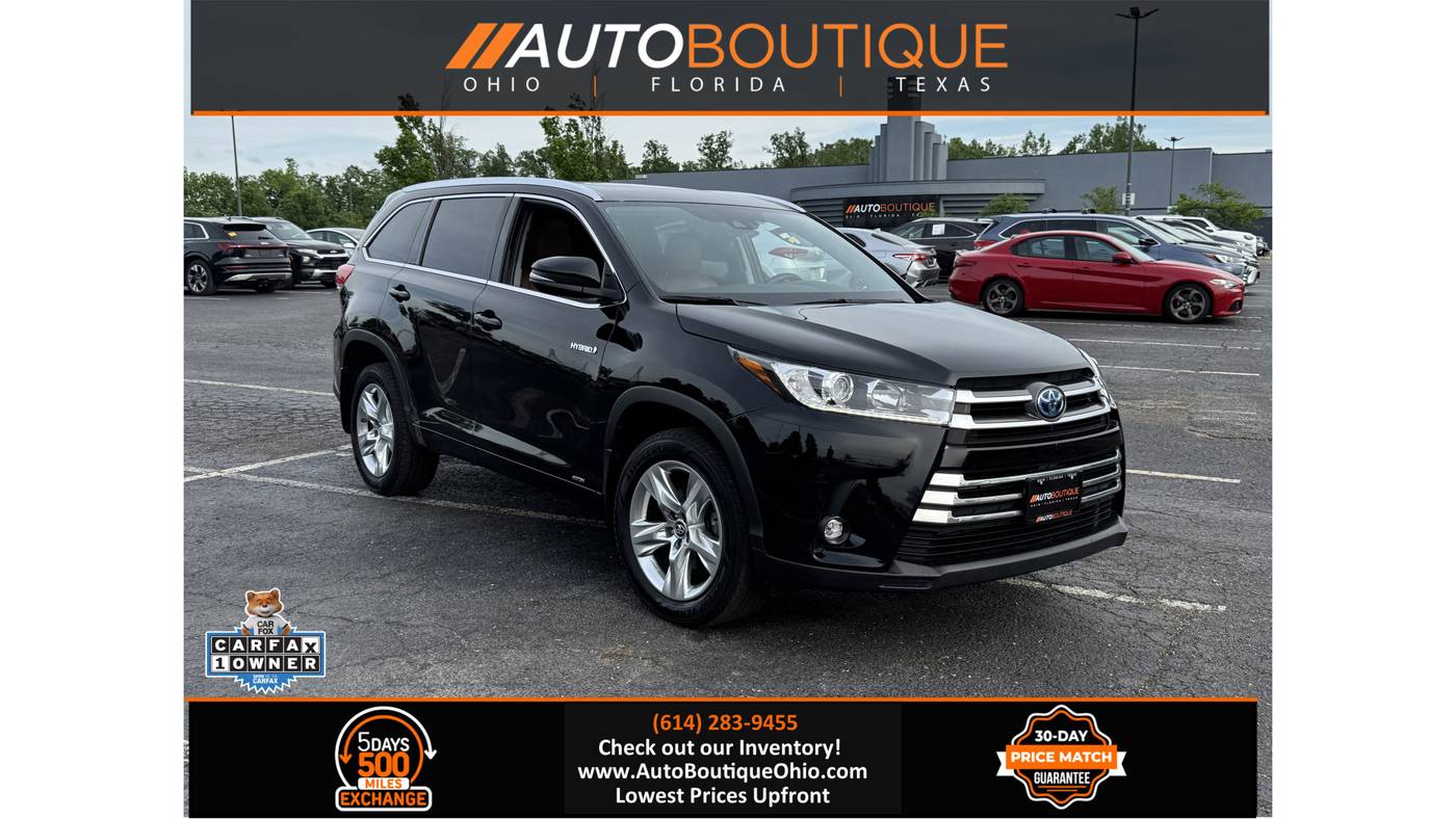 2019 Toyota Highlander Hybrid Limited — SUV — 64,887 mi — Columbus, OH