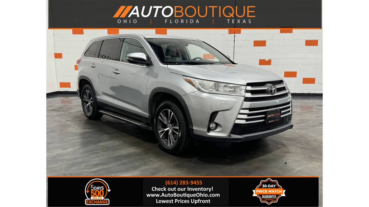 2019 Toyota Highlander LE Plus — SUV — 74,983 mi — Columbus, OH
