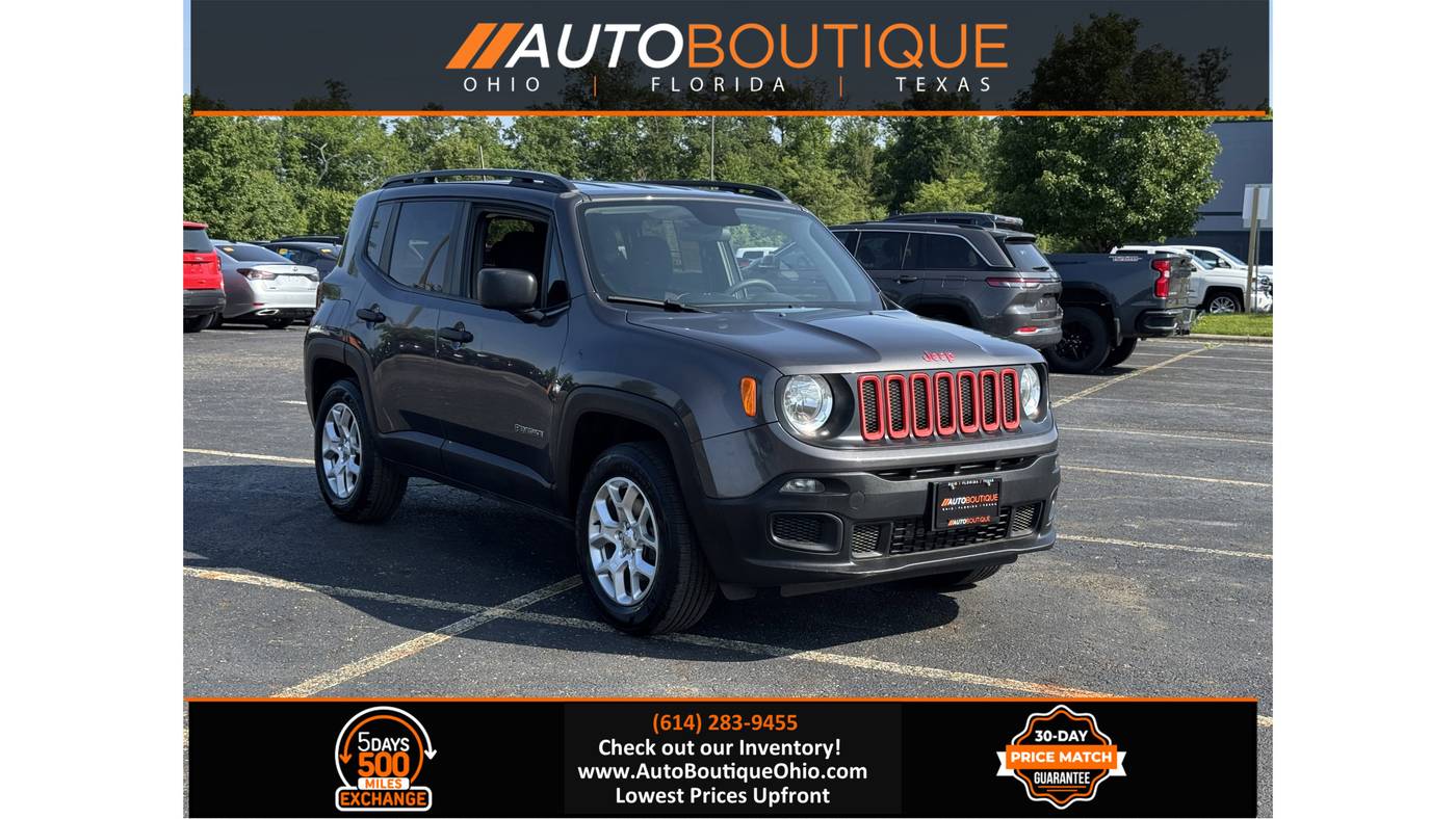 2018 Jeep Renegade Sport — SUV — 70,382 mi — Columbus, OH
