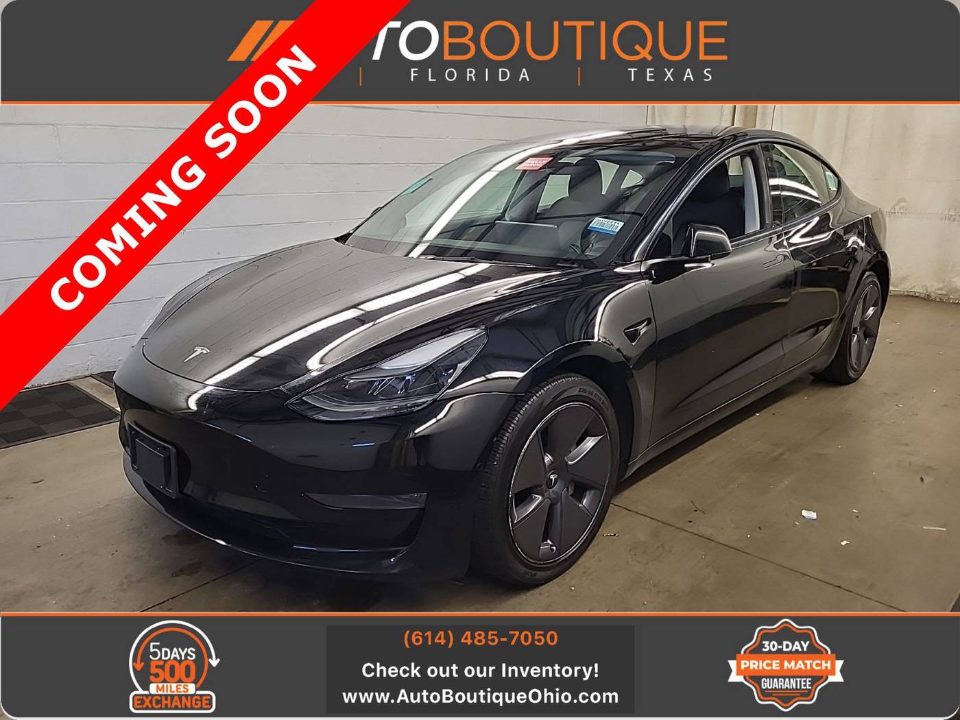 2022 Tesla Model 3 Standard Range Plus — Sedan — 71,118 mi — Columbus, OH