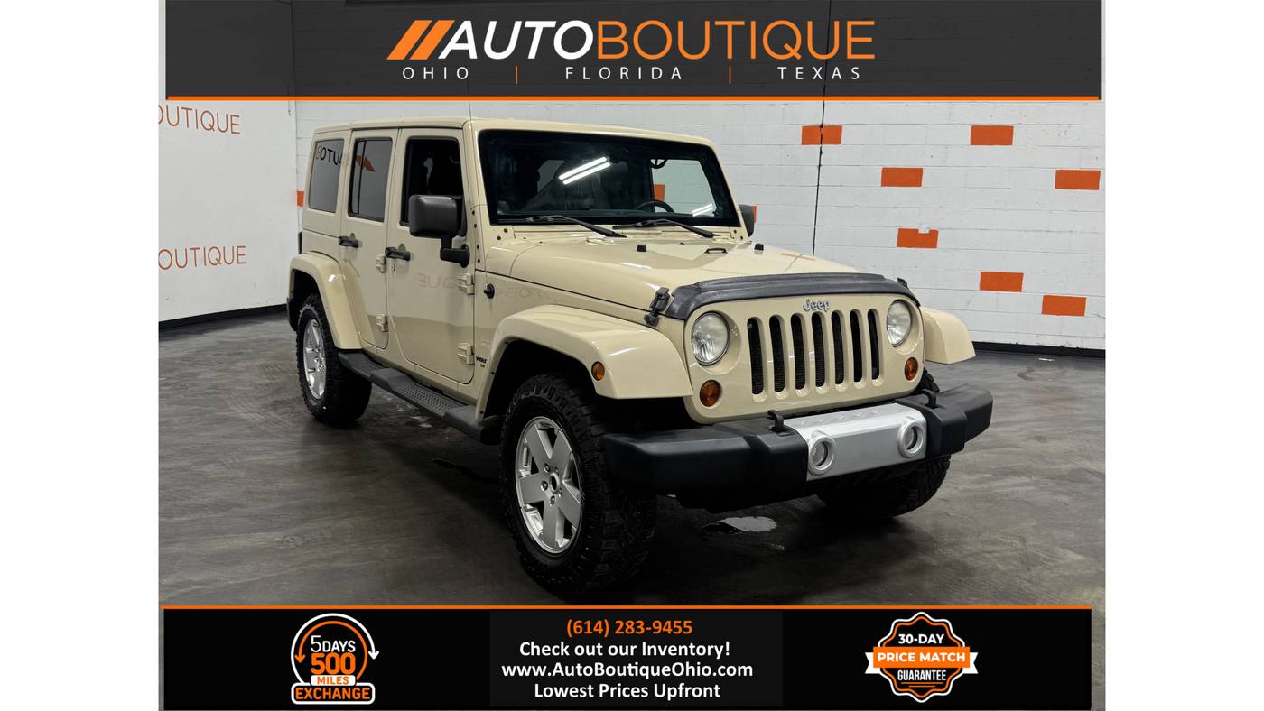2011 Jeep Wrangler Sahara — SUV — 125,388 mi — Columbus, OH
