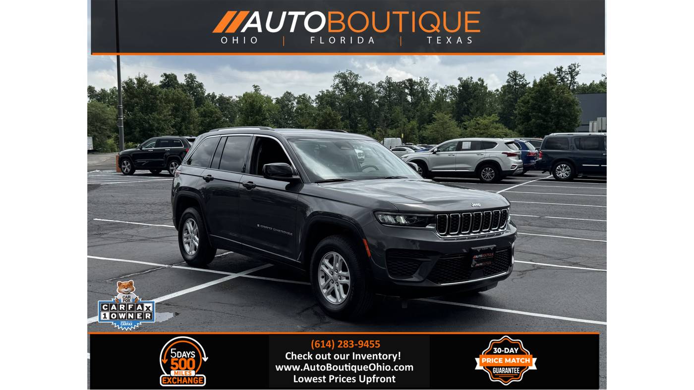 2022 Jeep Grand Cherokee Laredo — SUV — 38,789 mi — Columbus, OH