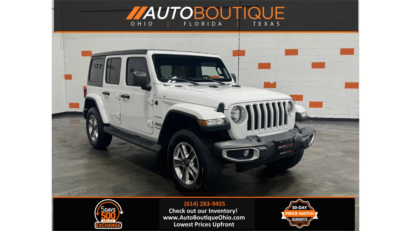 2021 Jeep Wrangler Sahara — SUV — 46,585 mi — Columbus, OH