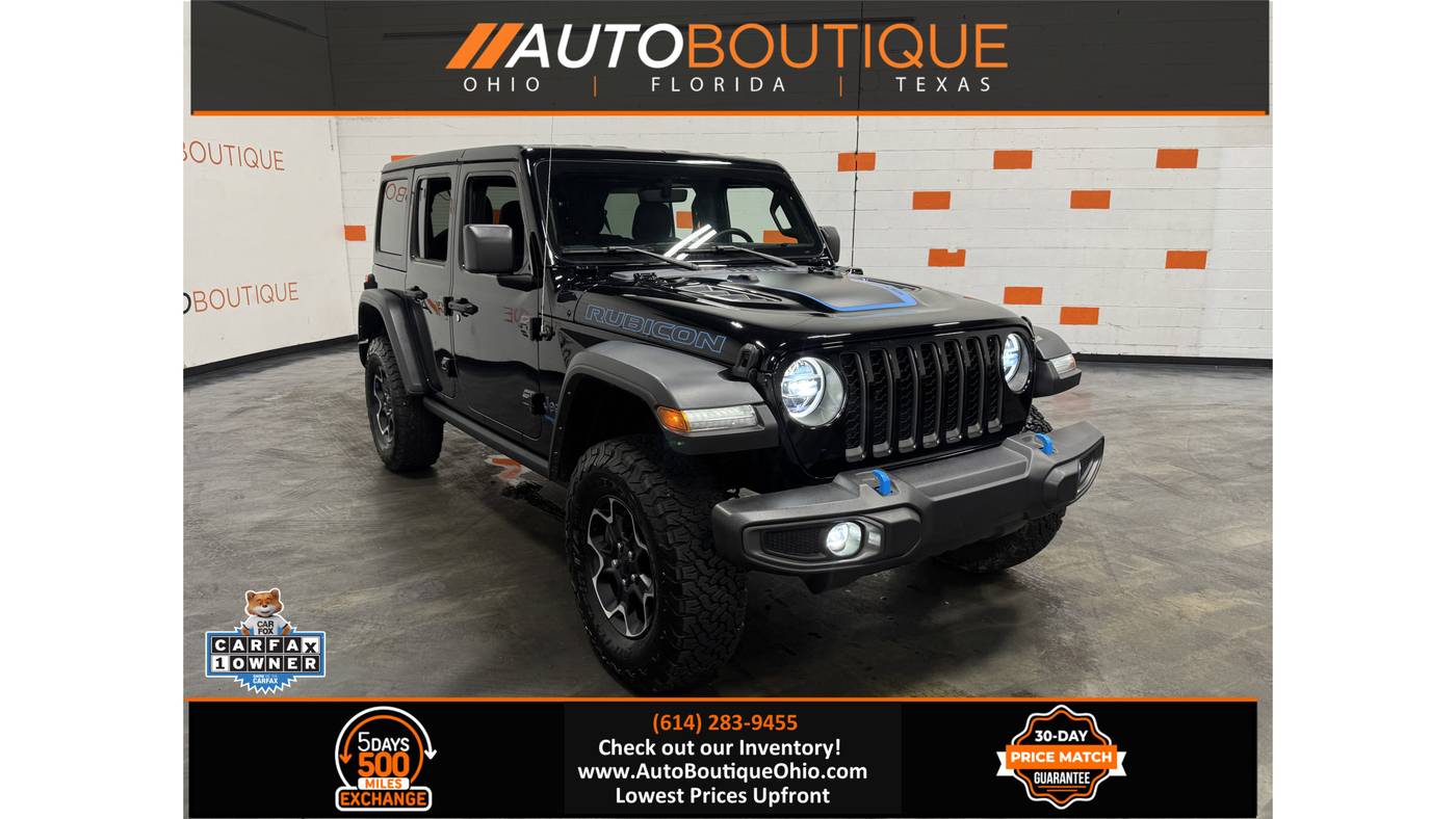2022 Jeep Wrangler Rubicon 4xe — SUV — 3,332 mi — Columbus, OH