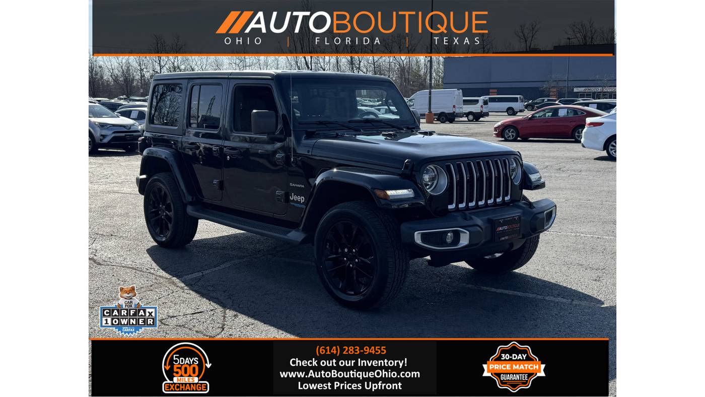 2021 Jeep Wrangler Sahara 4xe — SUV — 45,223 mi — Columbus, OH