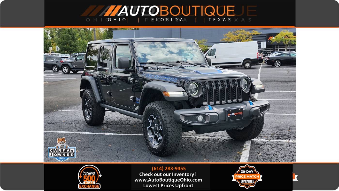 2023 Jeep Wrangler Rubicon 4xe — SUV — 43,983 mi — Columbus, OH