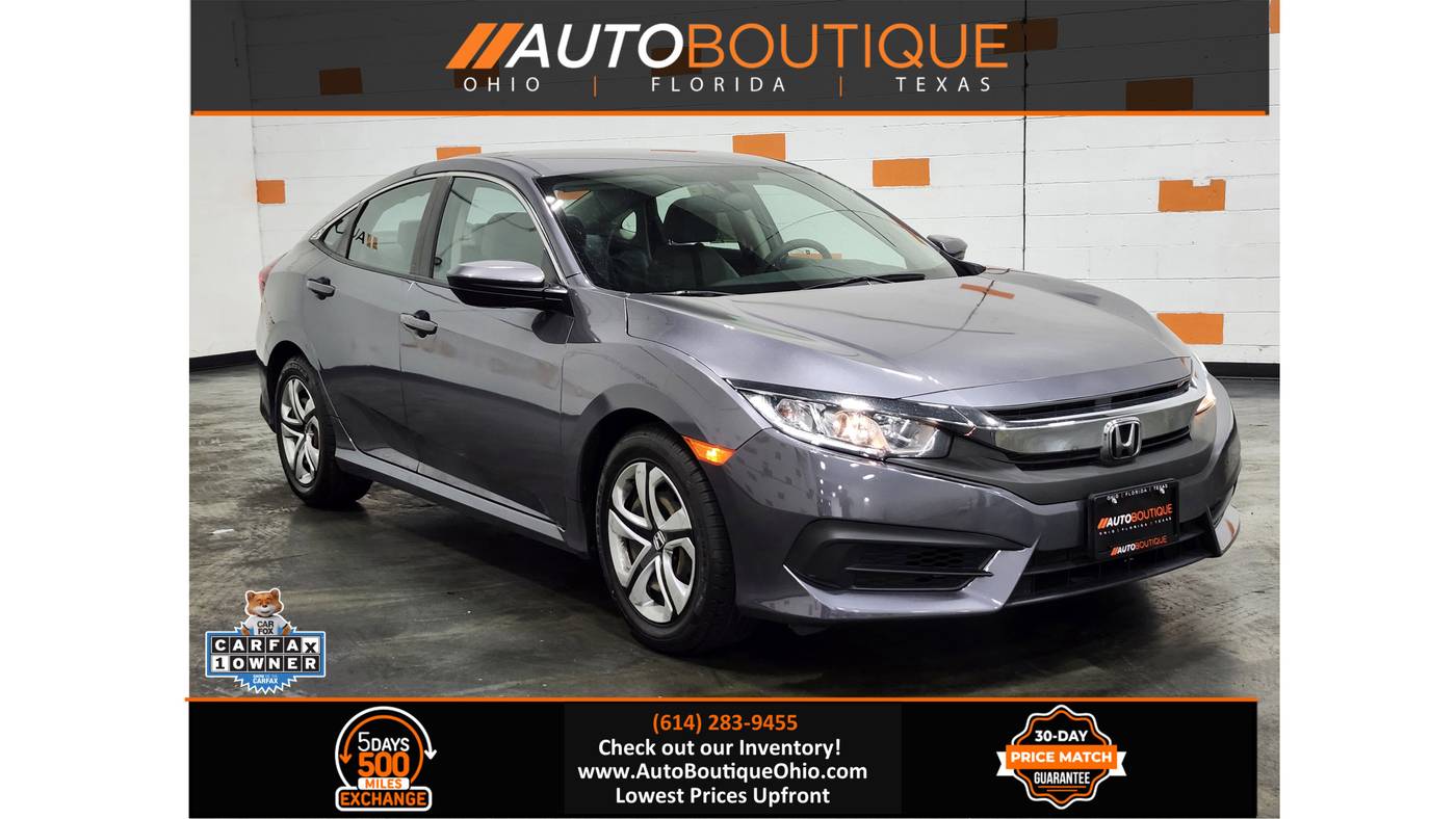 2018 Honda Civic LX — Sedan — 109,969 mi — Columbus, OH