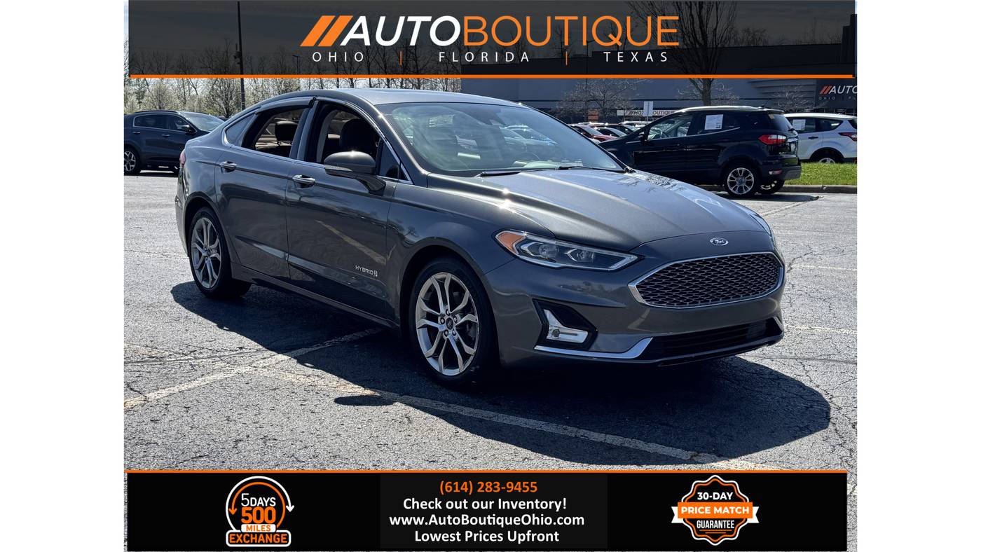 2019 Ford Fusion Hybrid Titanium — Sedan — 103,718 mi — Columbus, OH