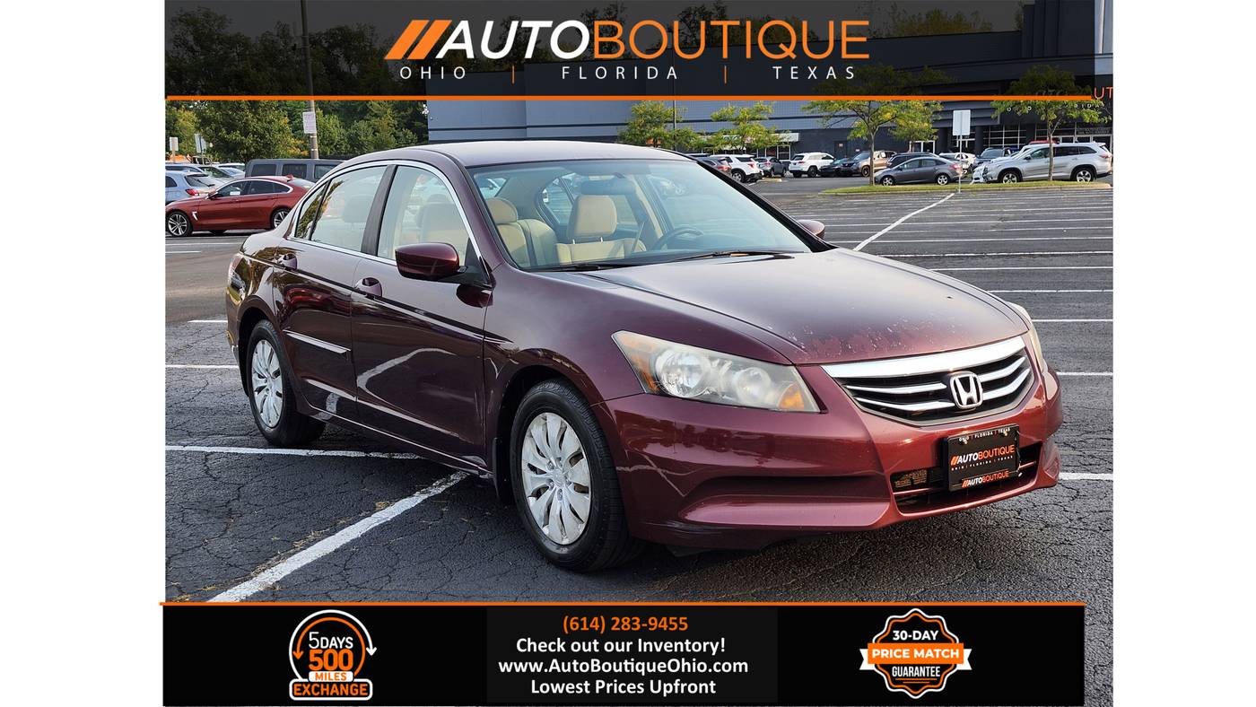 2012 Honda Accord LX — Sedan — 109,656 mi — Columbus, OH