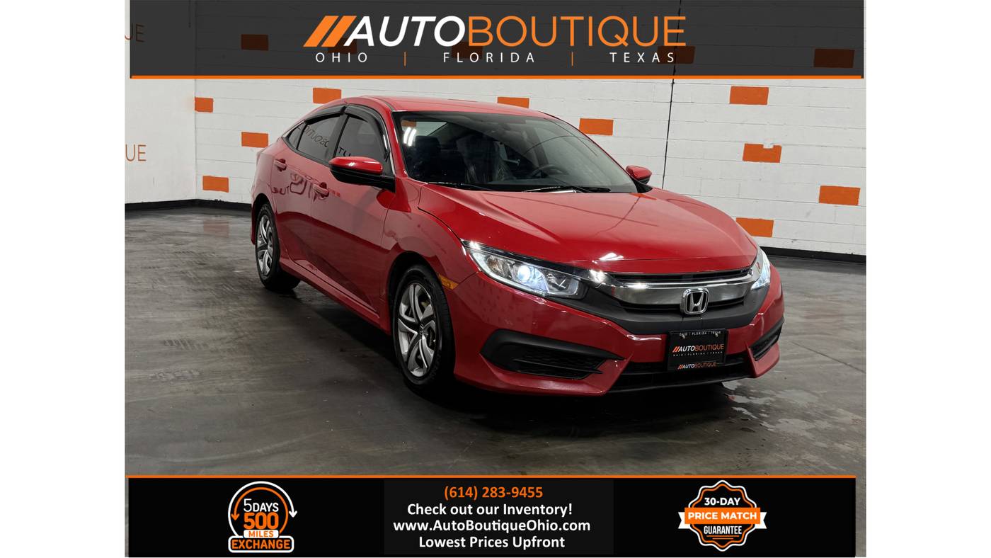 2018 Honda Civic LX — Sedan — 99,638 mi — Columbus, OH
