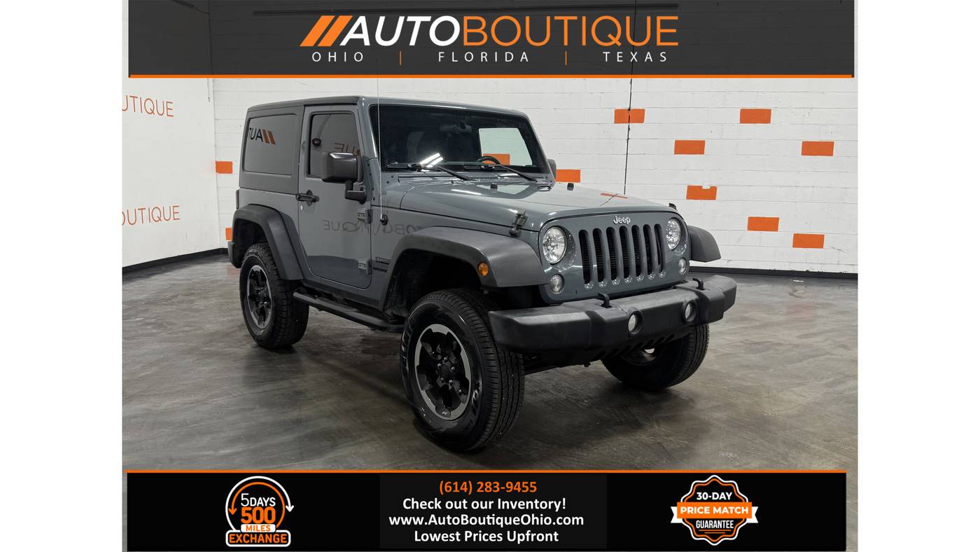 2015 Jeep Wrangler Sport — SUV — 51,390 mi — Columbus, OH