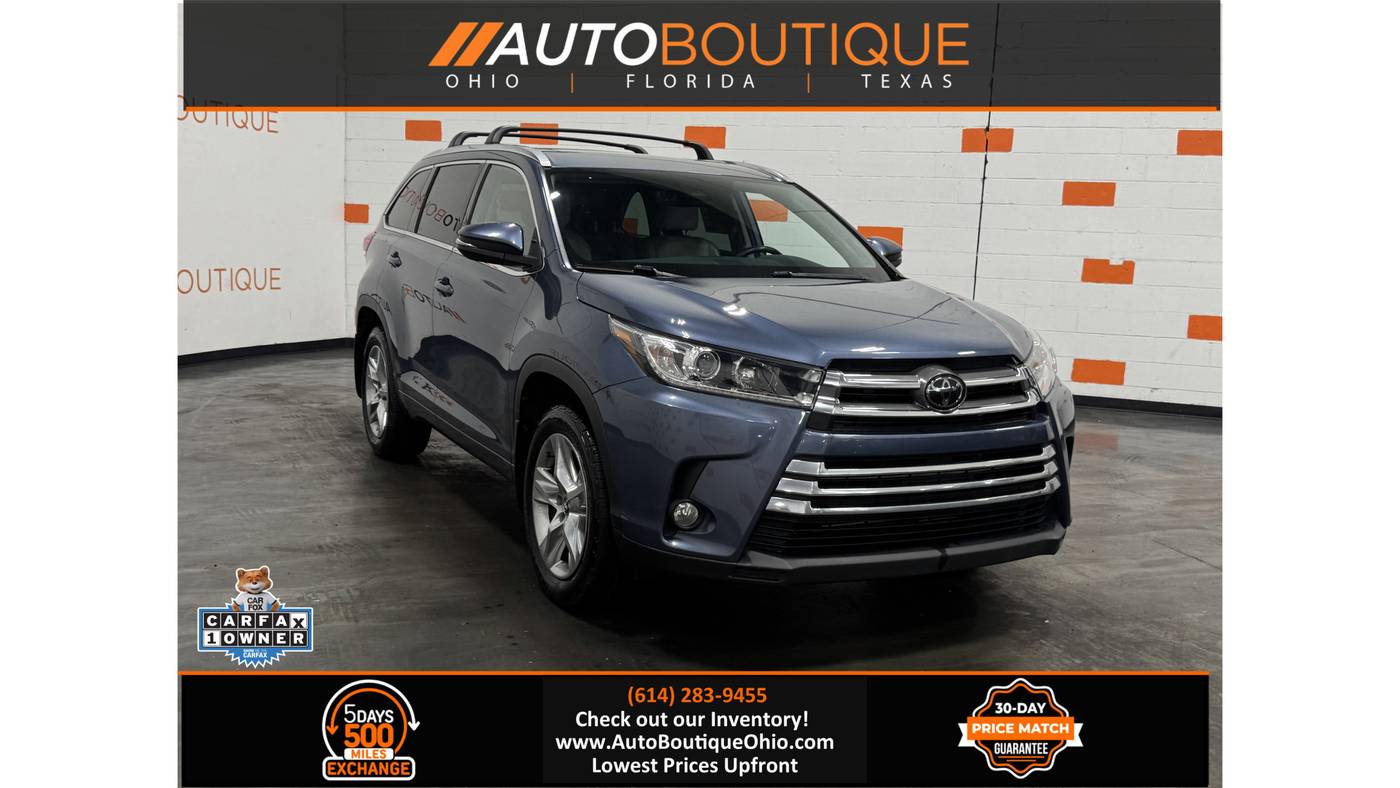 2018 Toyota Highlander Limited — SUV — 83,504 mi — Columbus, OH