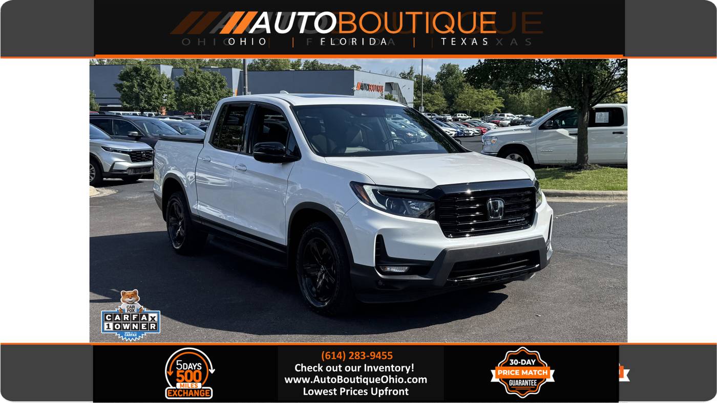 2023 Honda Ridgeline Black Edition — Pickup Truck — 46,196 mi — Columbus, OH