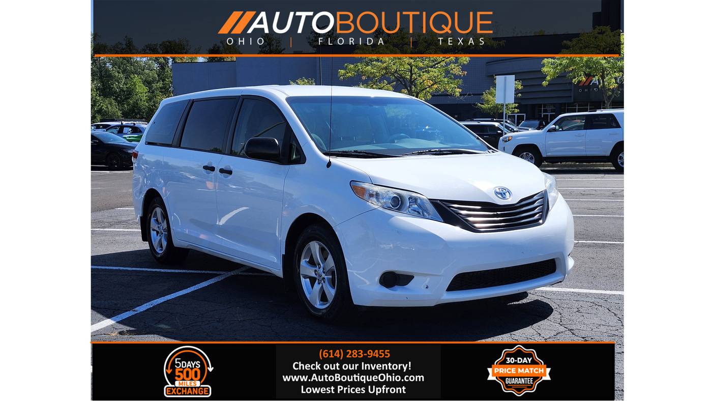 2014 Toyota Sienna L — Minivan — 82,300 mi — Columbus, OH