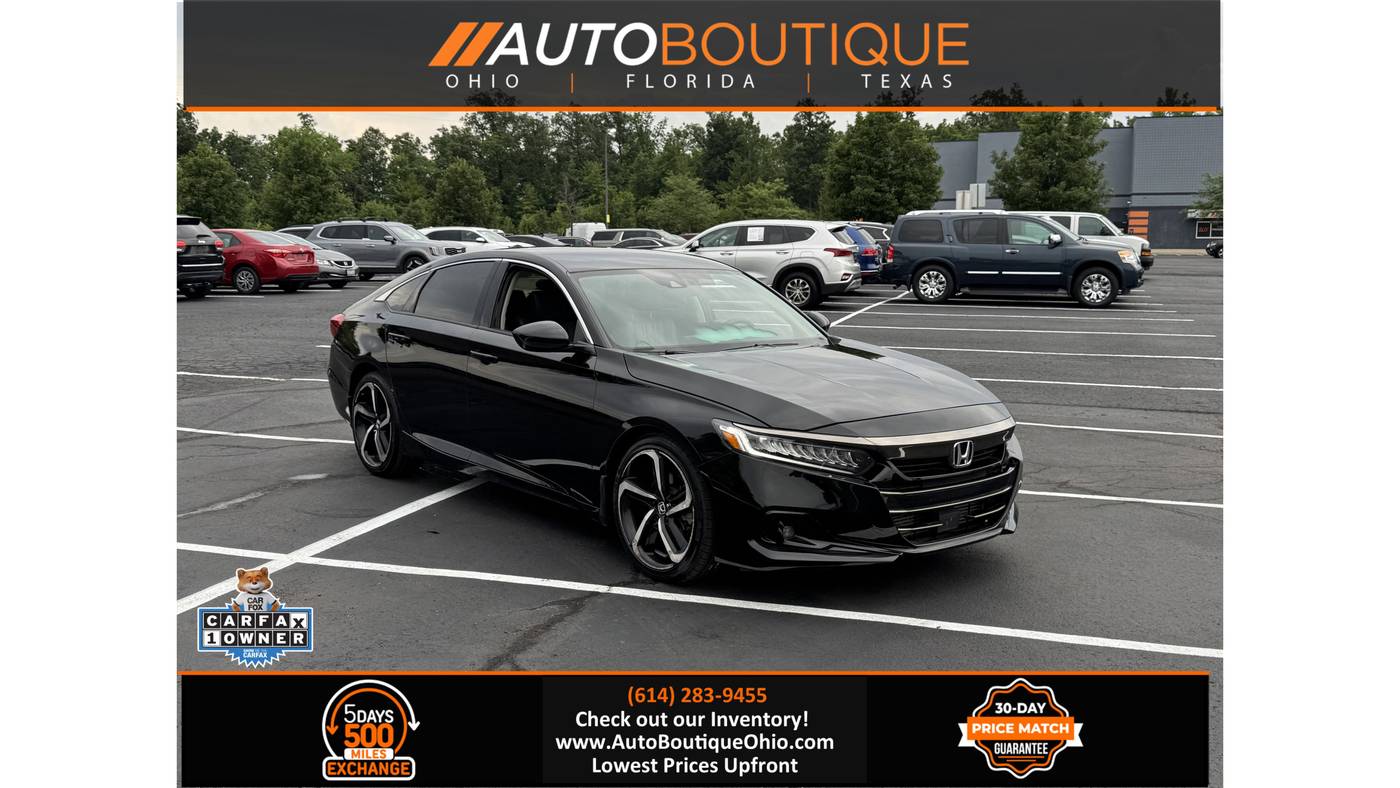 2022 Honda Accord Sport SE — Sedan — 70,787 mi — Columbus, OH