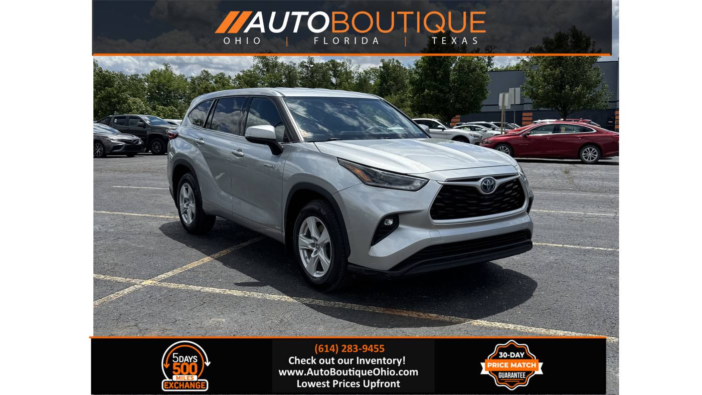 2021 Toyota Highlander Hybrid LE — SUV — 64,156 mi — Columbus, OH