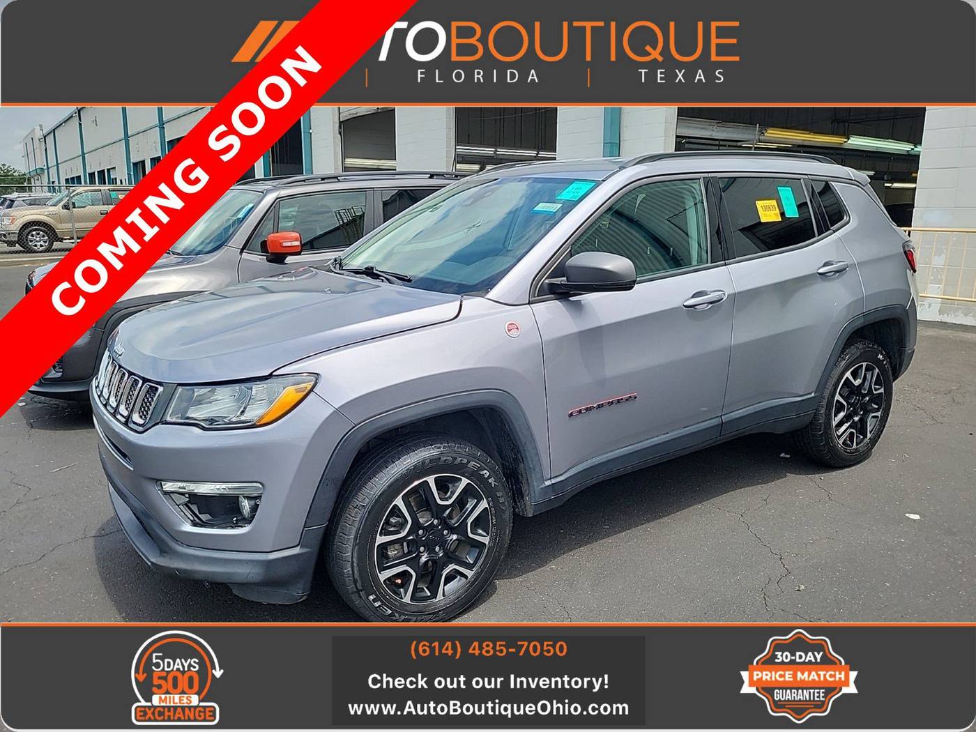 2021 Jeep Compass Trailhawk — SUV — 42,620 mi — Columbus, OH