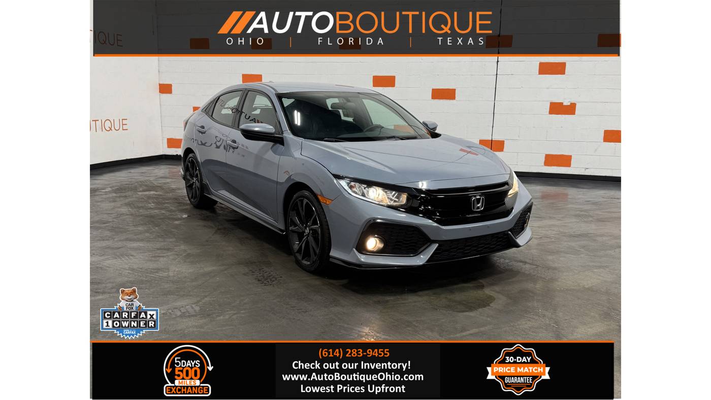 2017 Honda Civic Sport — Hatchback — 121,008 mi — Columbus, OH