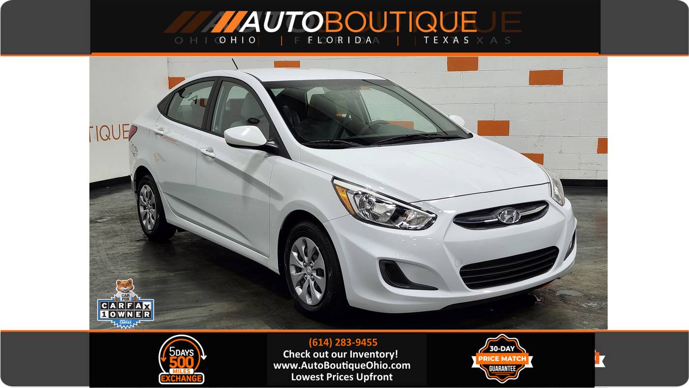 2017 Hyundai Accent SE — Sedan — 13,694 mi — Columbus, OH
