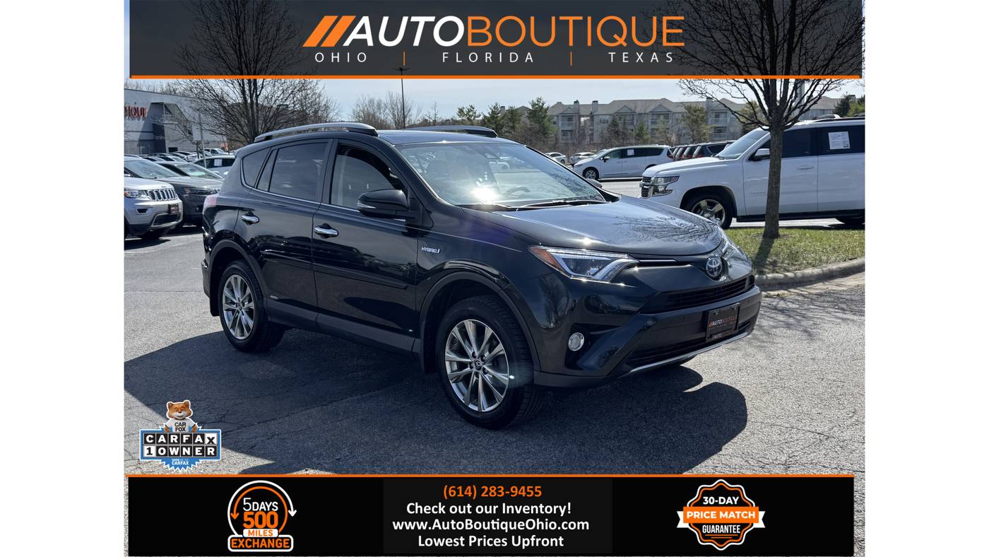 2016 Toyota RAV4 Hybrid Limited — SUV — 113,210 mi — Columbus, OH