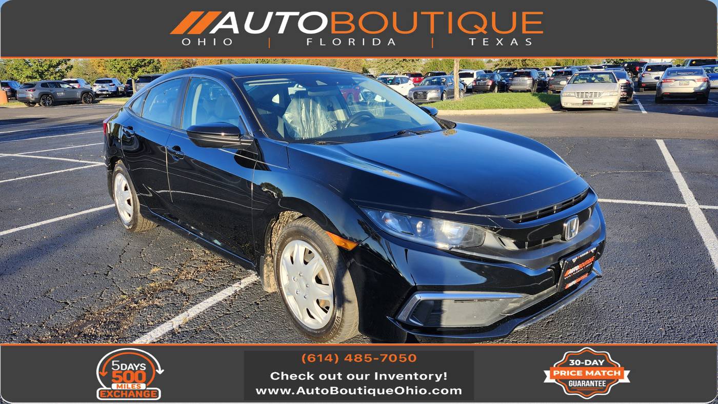 2020 Honda Civic LX — Sedan — 92,325 mi — Columbus, OH