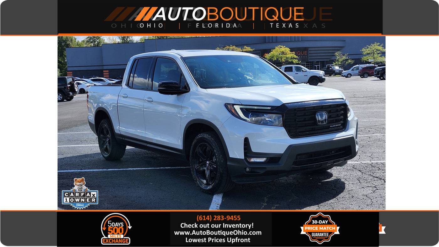 2022 Honda Ridgeline Black Edition — Pickup Truck — 36,135 mi — Columbus, OH