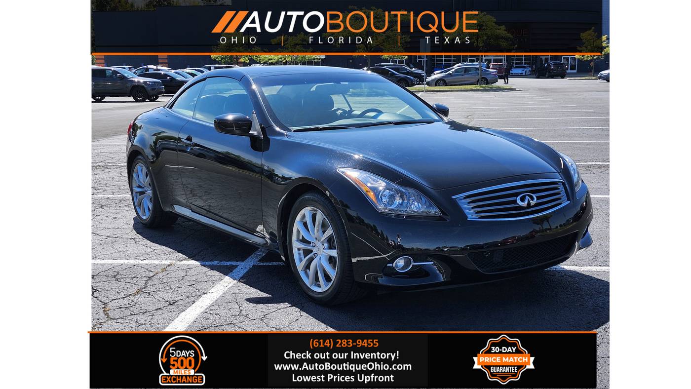 2012 INFINITI G G37 — Convertible — 45,338 mi — Columbus, OH