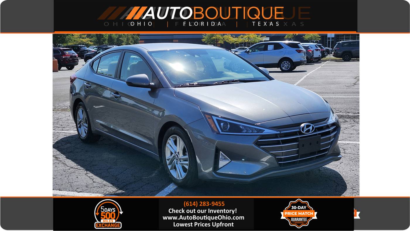 2019 Hyundai Elantra SEL — Sedan — 44,934 mi — Columbus, OH