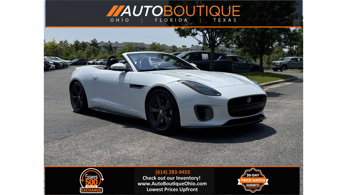 2018 Jaguar F-TYPE 400 Sport — Convertible — 23,614 mi — Columbus, OH