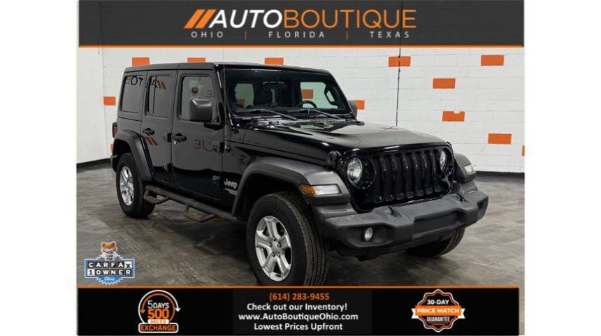2019 Jeep Wrangler Sport S — SUV — 83,060 mi — Columbus, OH