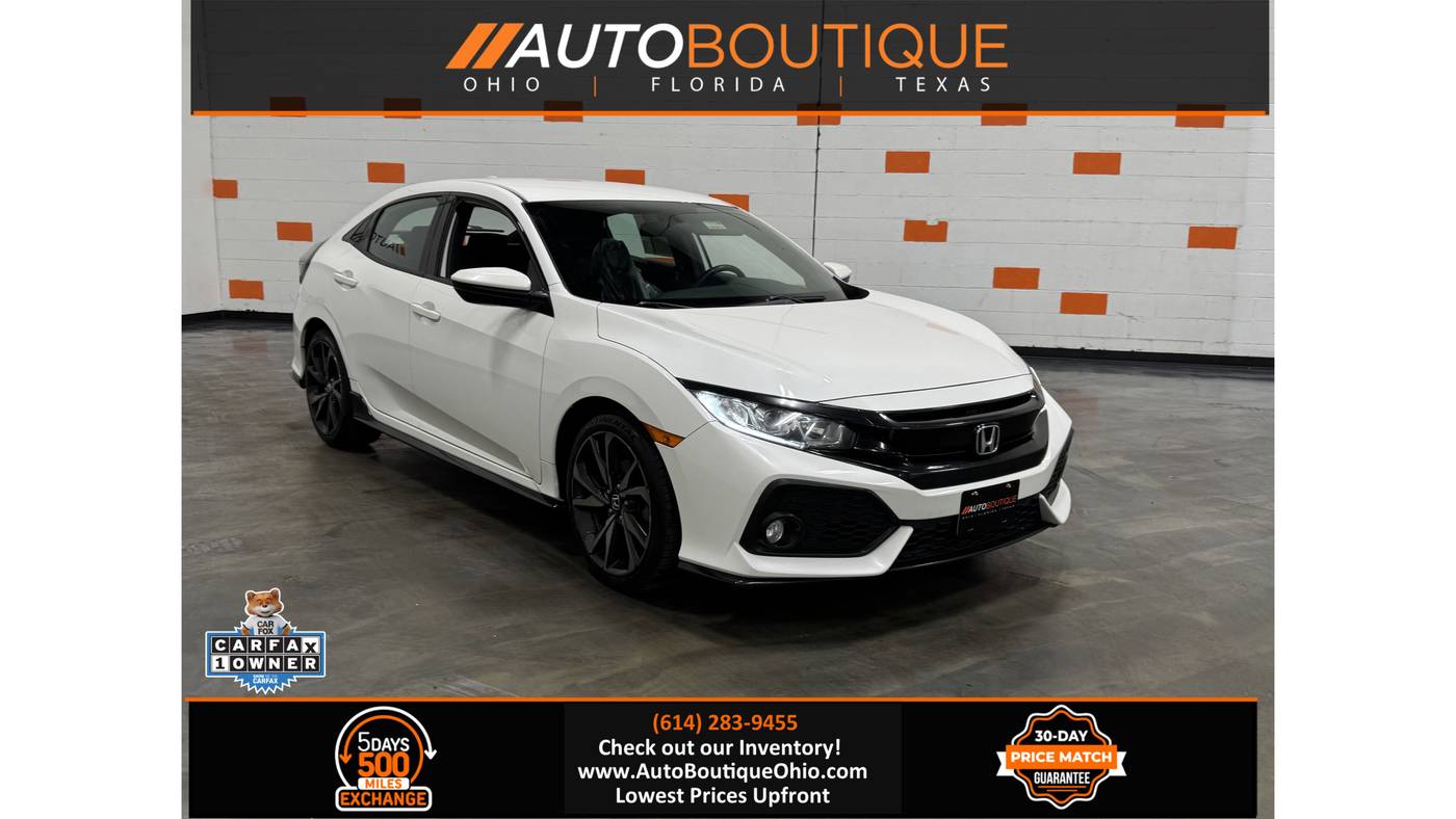 2018 Honda Civic Sport — Hatchback — 70,367 mi — Columbus, OH