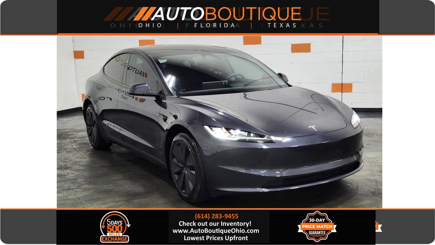 2025 Tesla Model 3 Long Range — Sedan — 10,605 mi — Columbus, OH