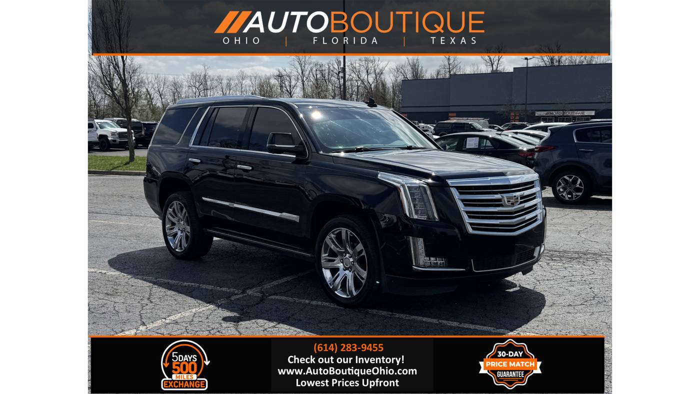 2018 Cadillac Escalade Platinum — SUV — 84,732 mi — Columbus, OH