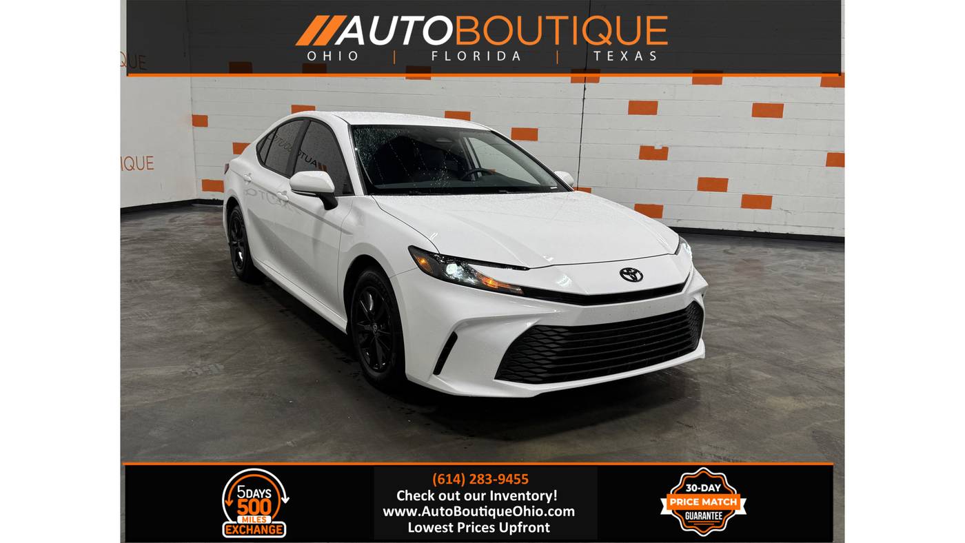 2025 Toyota Camry LE — Sedan — 3,609 mi — Columbus, OH
